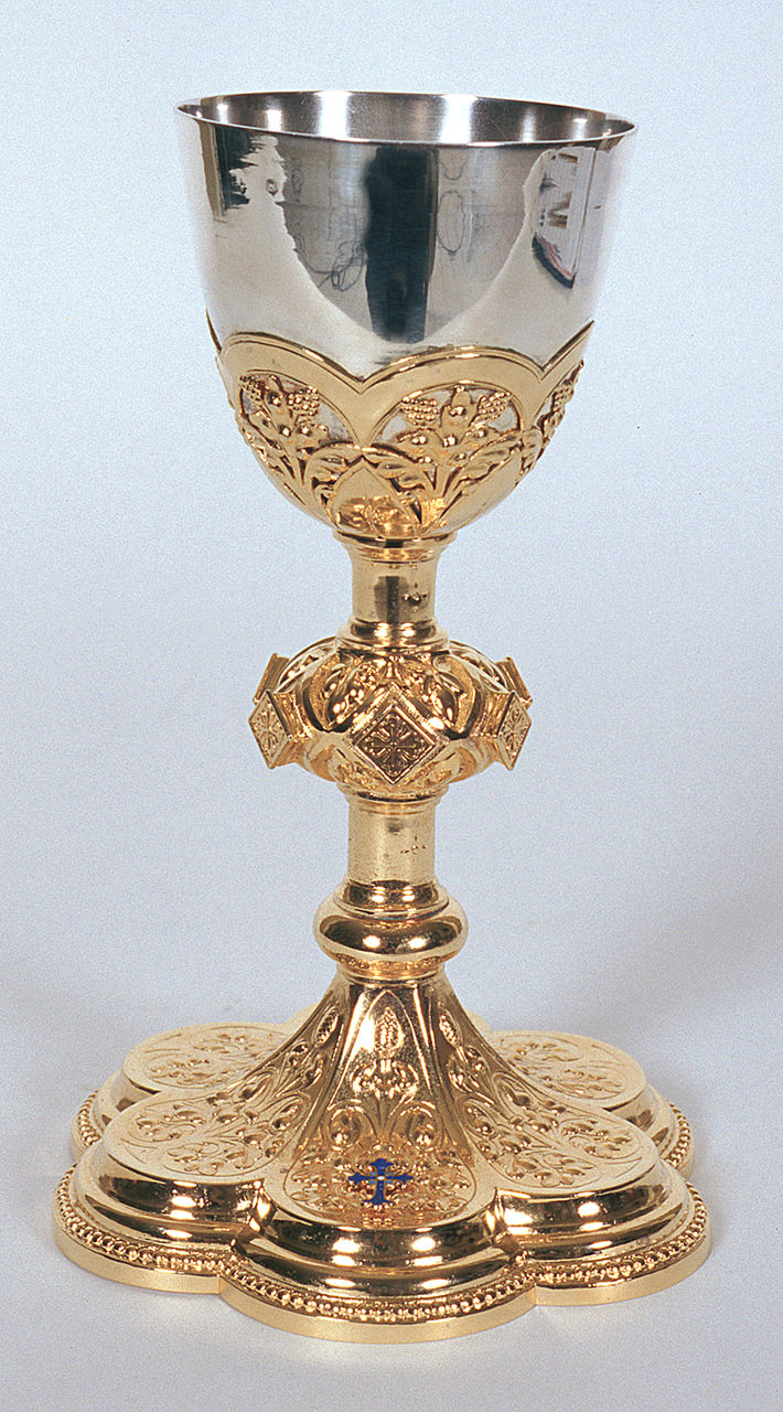 calice - bottega italiana (primo quarto sec. XX)