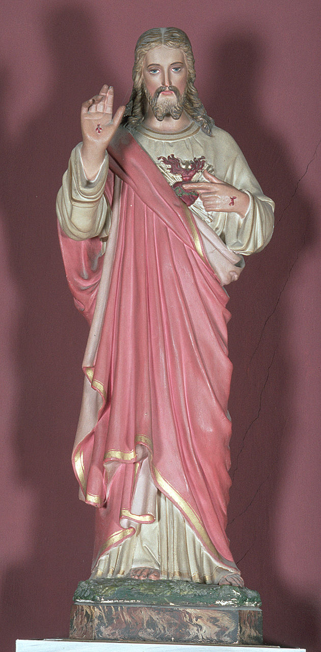 Sacro Cuore di Gesù (statua) - produzione italiana (primo quarto sec. XX)