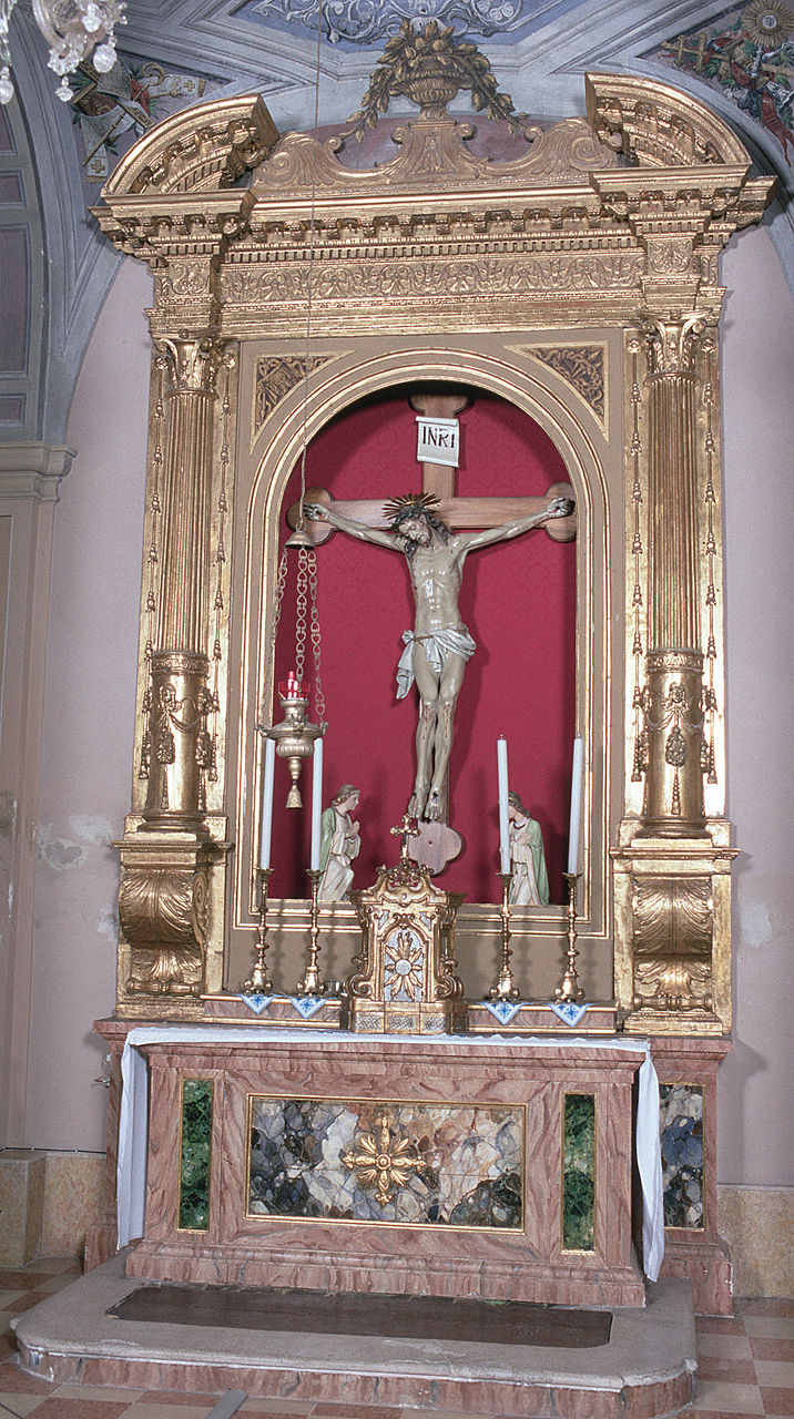 altare - ambito ferrarese (inizio sec. XVIII, sec. XIX)