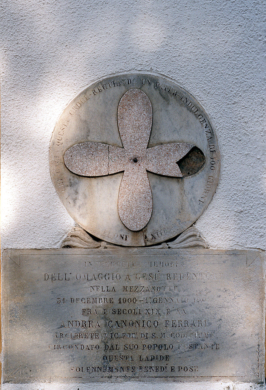 lapide - ambito ferrarese (sec. XX)