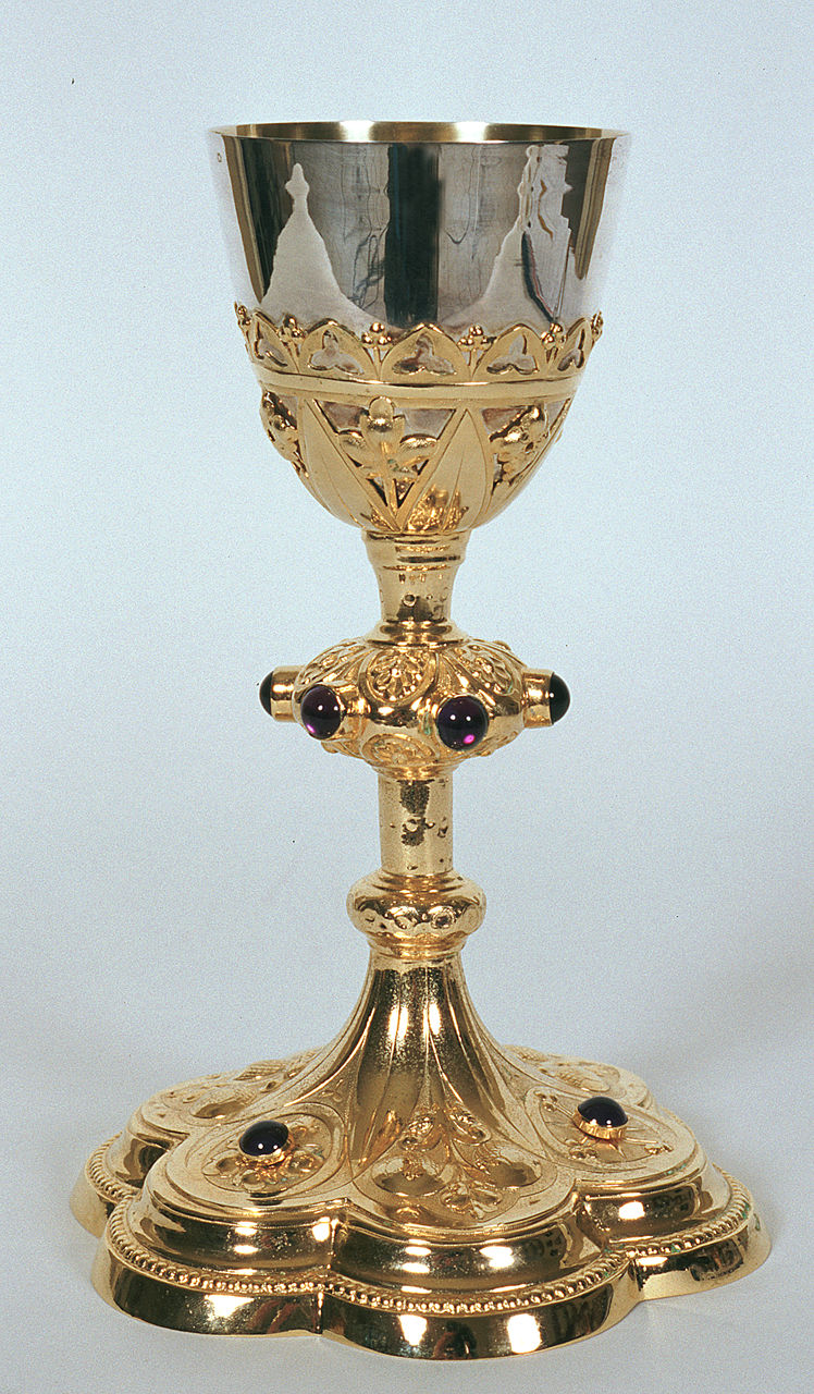 calice - bottega italiana (primo quarto sec. XX)