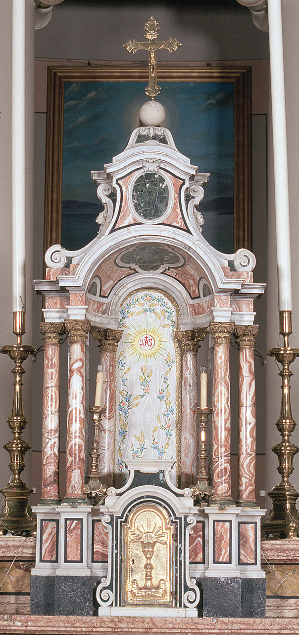 ciborio - ambito ferrarese (sec. XIX)