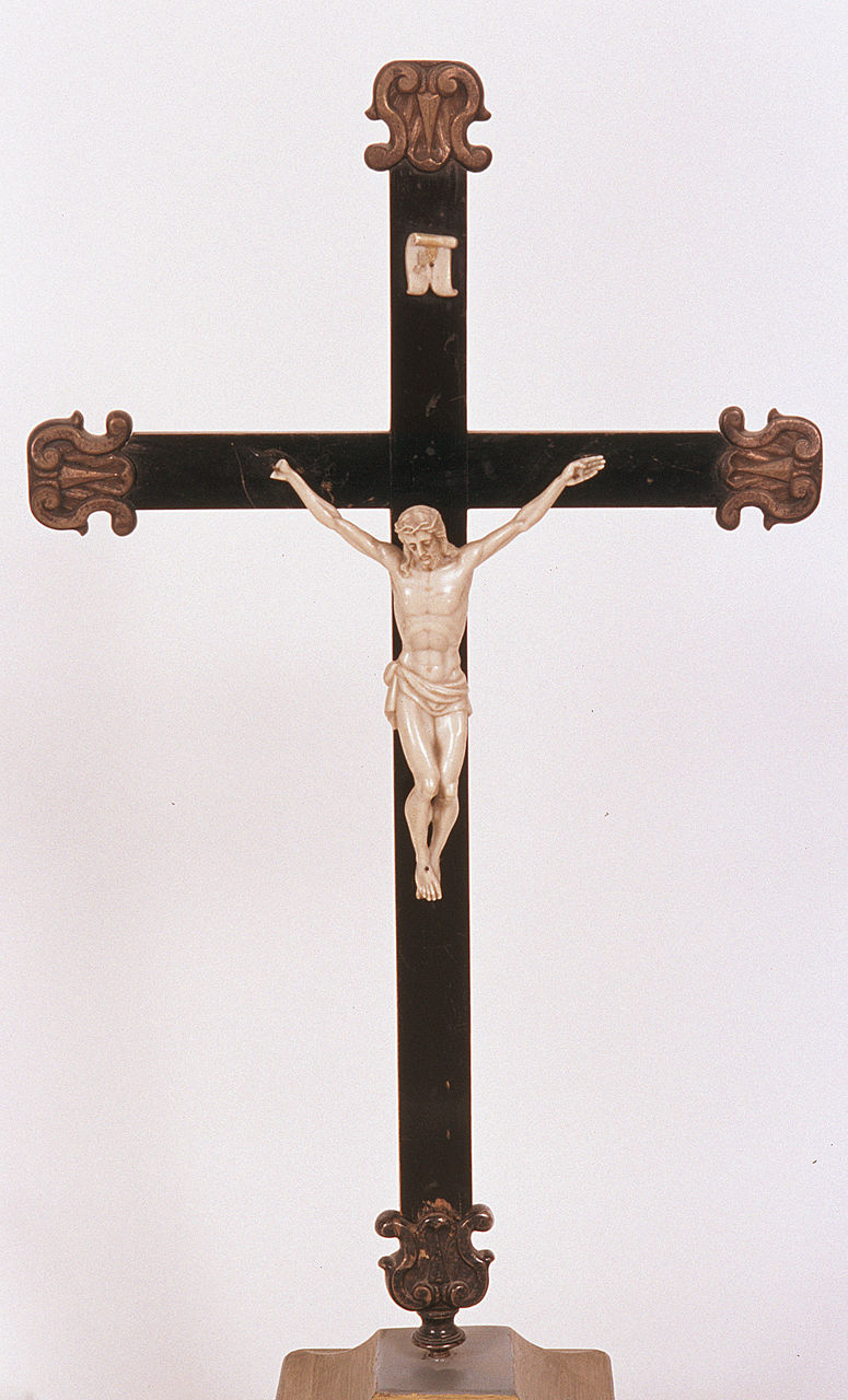 crocifisso - bottega italiana (sec. XIX)