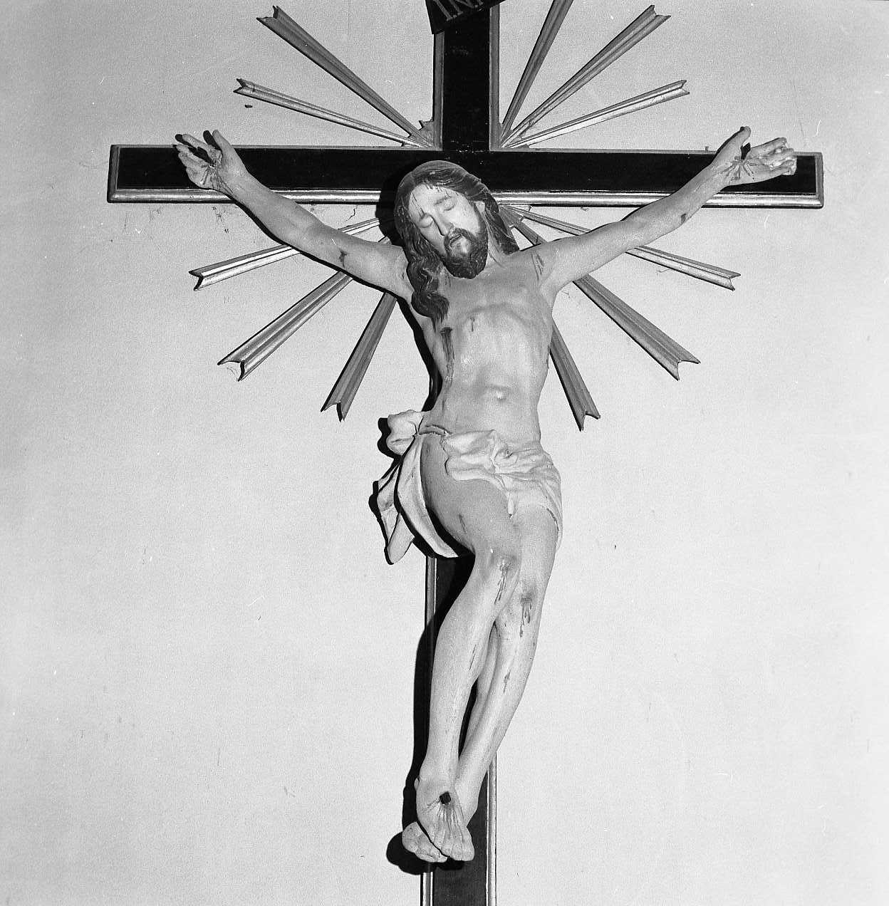 Cristo crocifisso (crocifisso) - bottega emiliano-romagnola (sec. XIX)