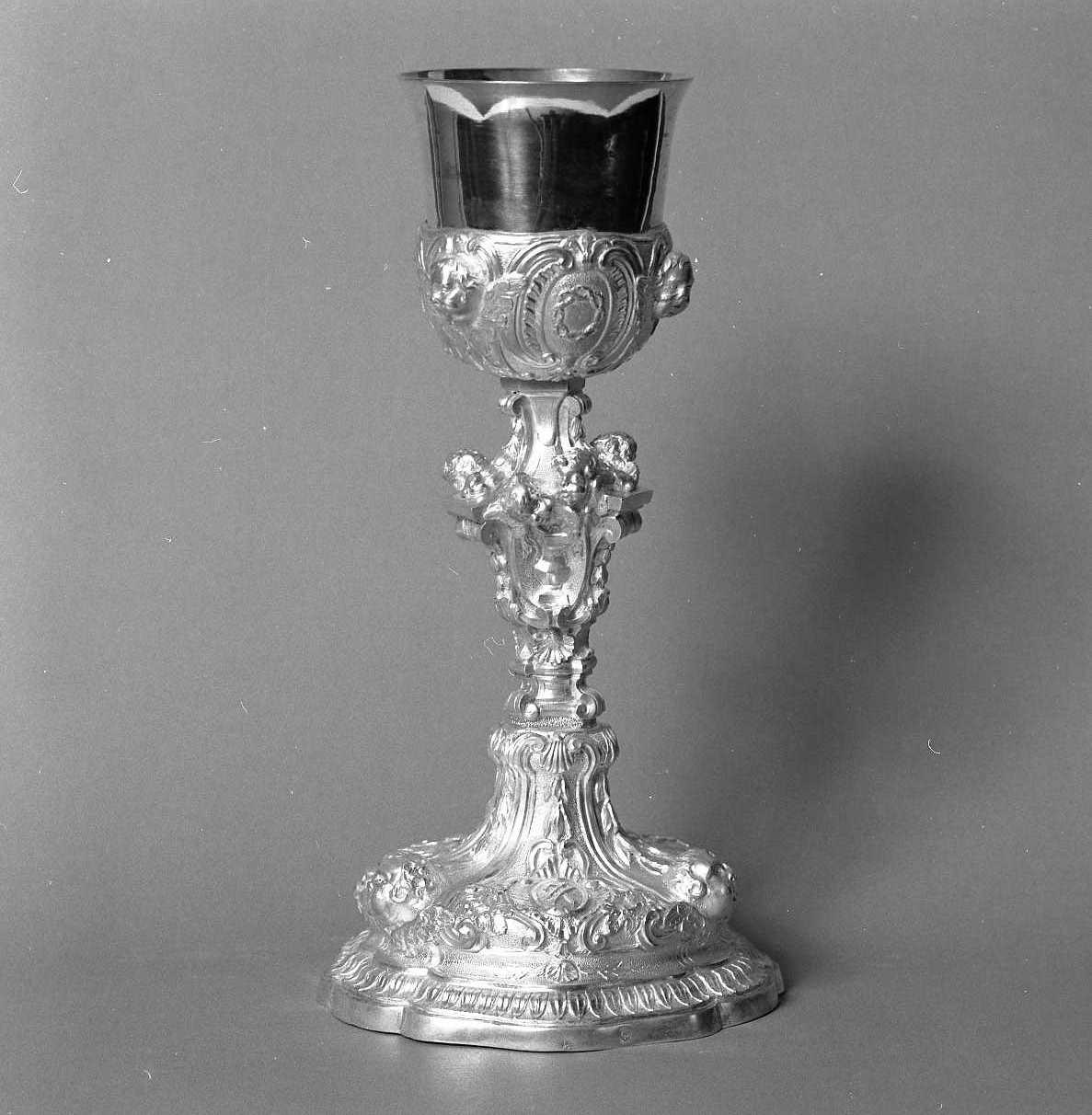 calice - bottega emiliano-romagnola (sec. XIX)