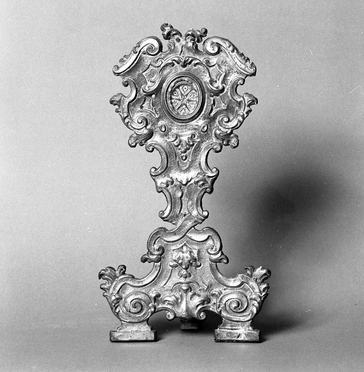 reliquiario - a ostensorio - bottega emiliano-romagnola (fine sec. XVIII)