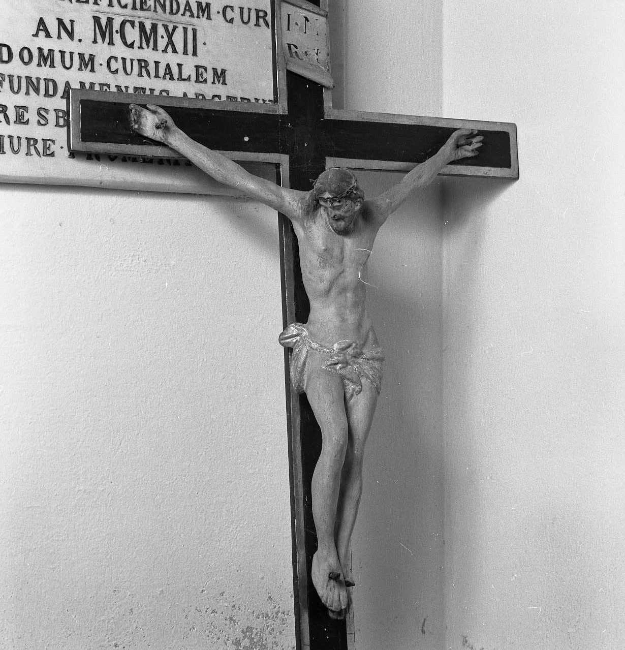 Cristo crocifisso (scultura) - bottega emiliano-romagnola (sec. XIX)