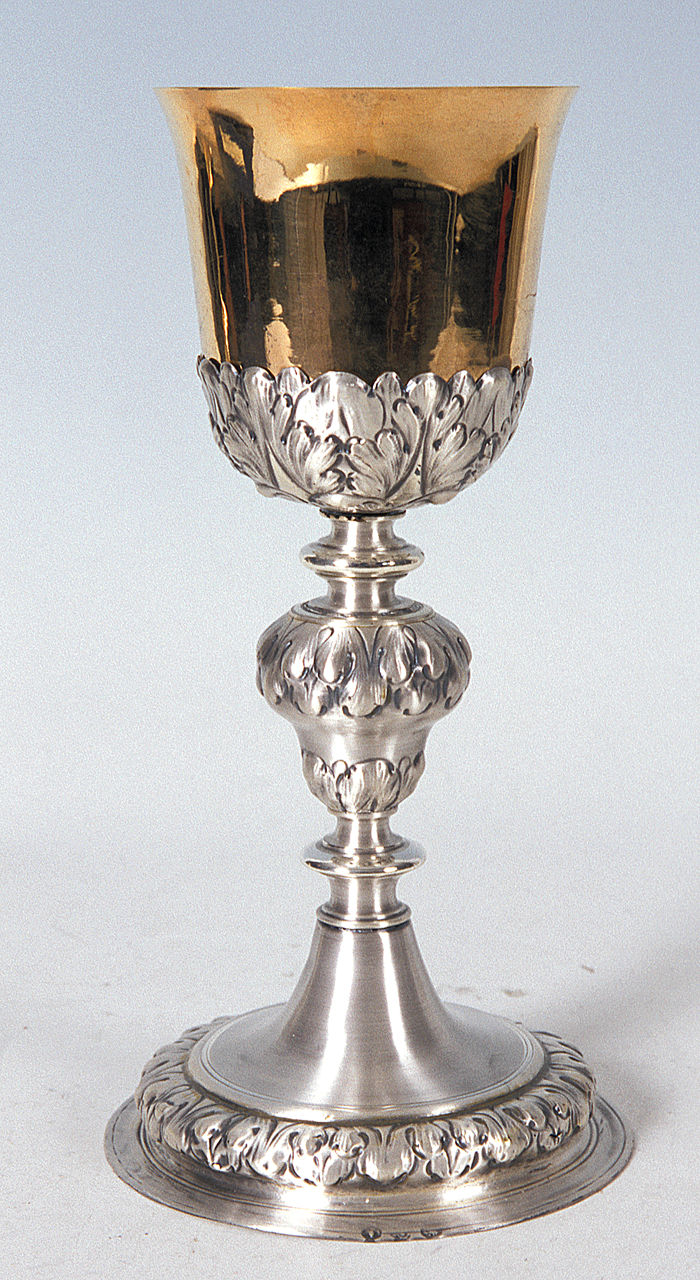 calice - bottega emiliana (sec. XVII)