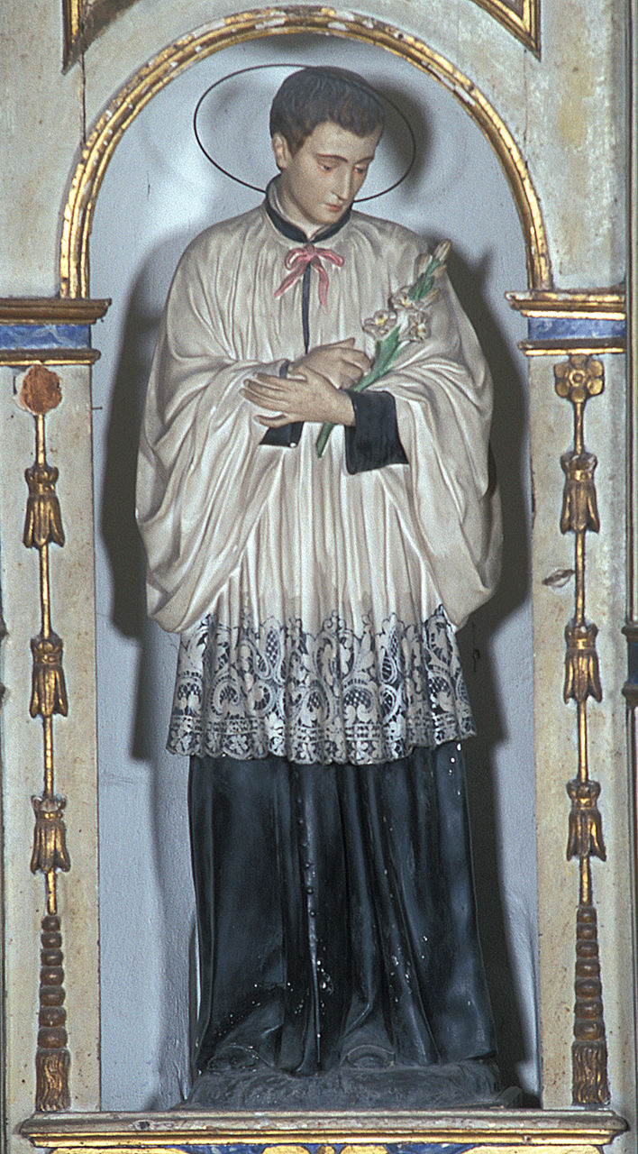 San Luigi Gonzaga (statua) - bottega italiana (prima metà sec. XX)