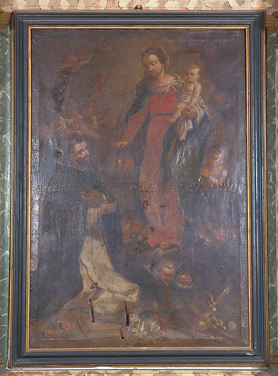 cornice, elemento d'insieme - bottega ferrarese (metà sec. XVIII)