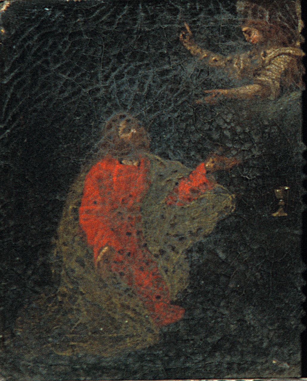 orazione di Cristo nell'orto di Getsemani (dipinto, elemento d'insieme) di Scarsella Ippolito detto Scarsellino (fine sec. XVI)