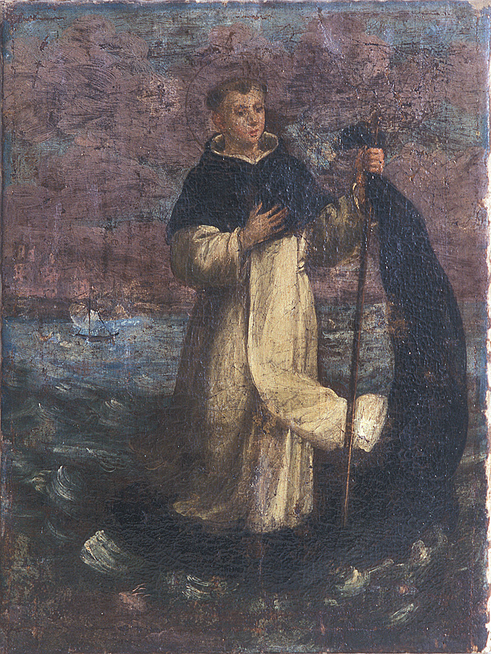 Santo domenicano (dipinto, coppia) - ambito emiliano (seconda metà sec. XVII)