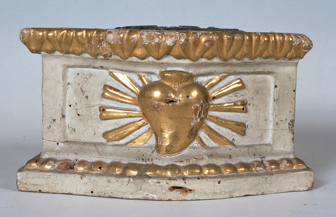 espositorio eucaristico - manifattura ferrarese (seconda metà sec. XIX)