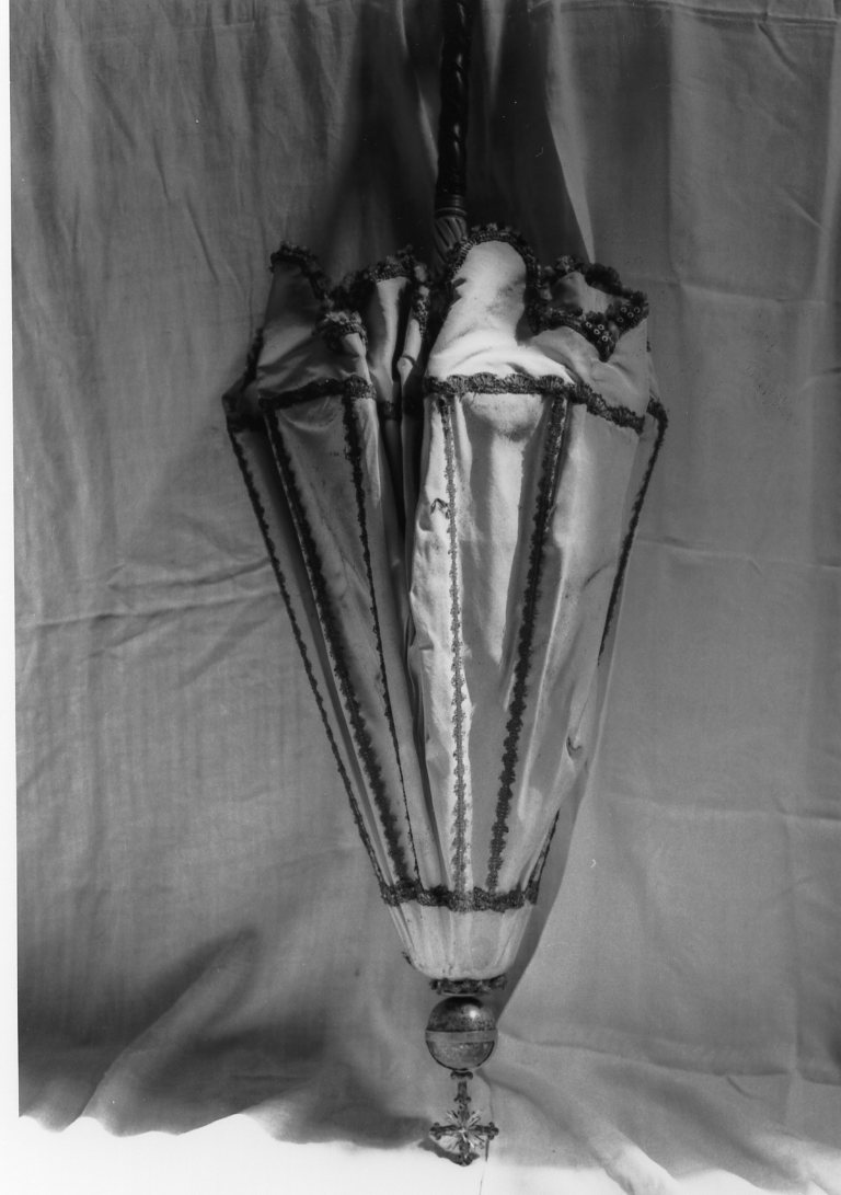 ombrellino processionale - manifattura emiliana (seconda metà sec. XVIII)