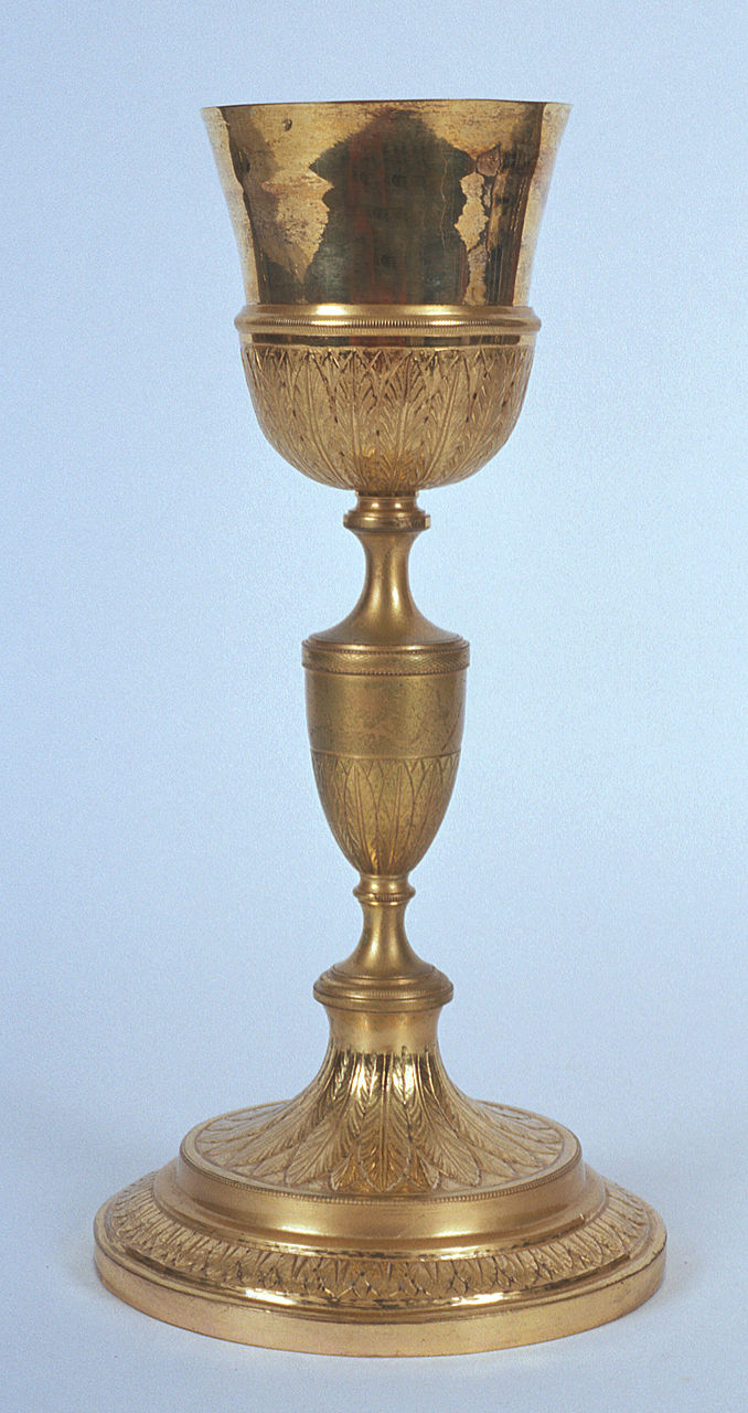 calice, opera isolata - ambito ferrarese (prima metà sec. XIX)