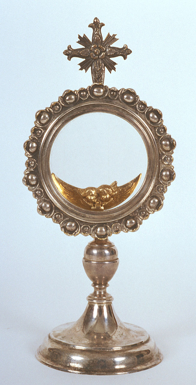 teca eucaristica, opera isolata - produzione italiana (primo quarto sec. XX)