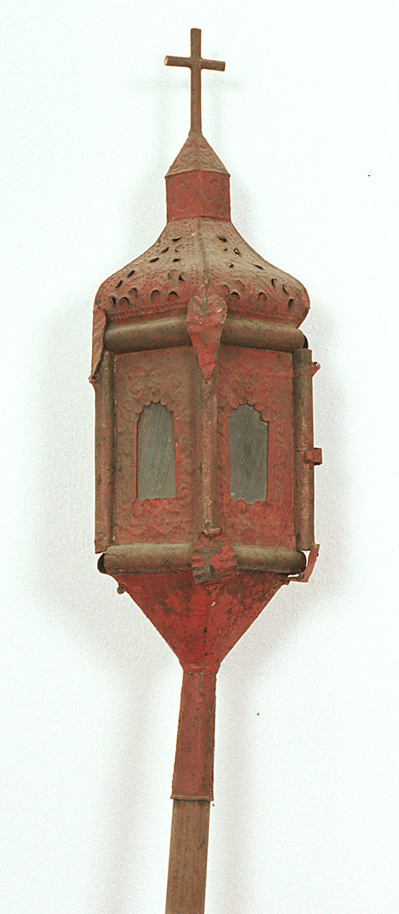 lanterna processionale, serie - ambito ferrarese (sec. XIX)