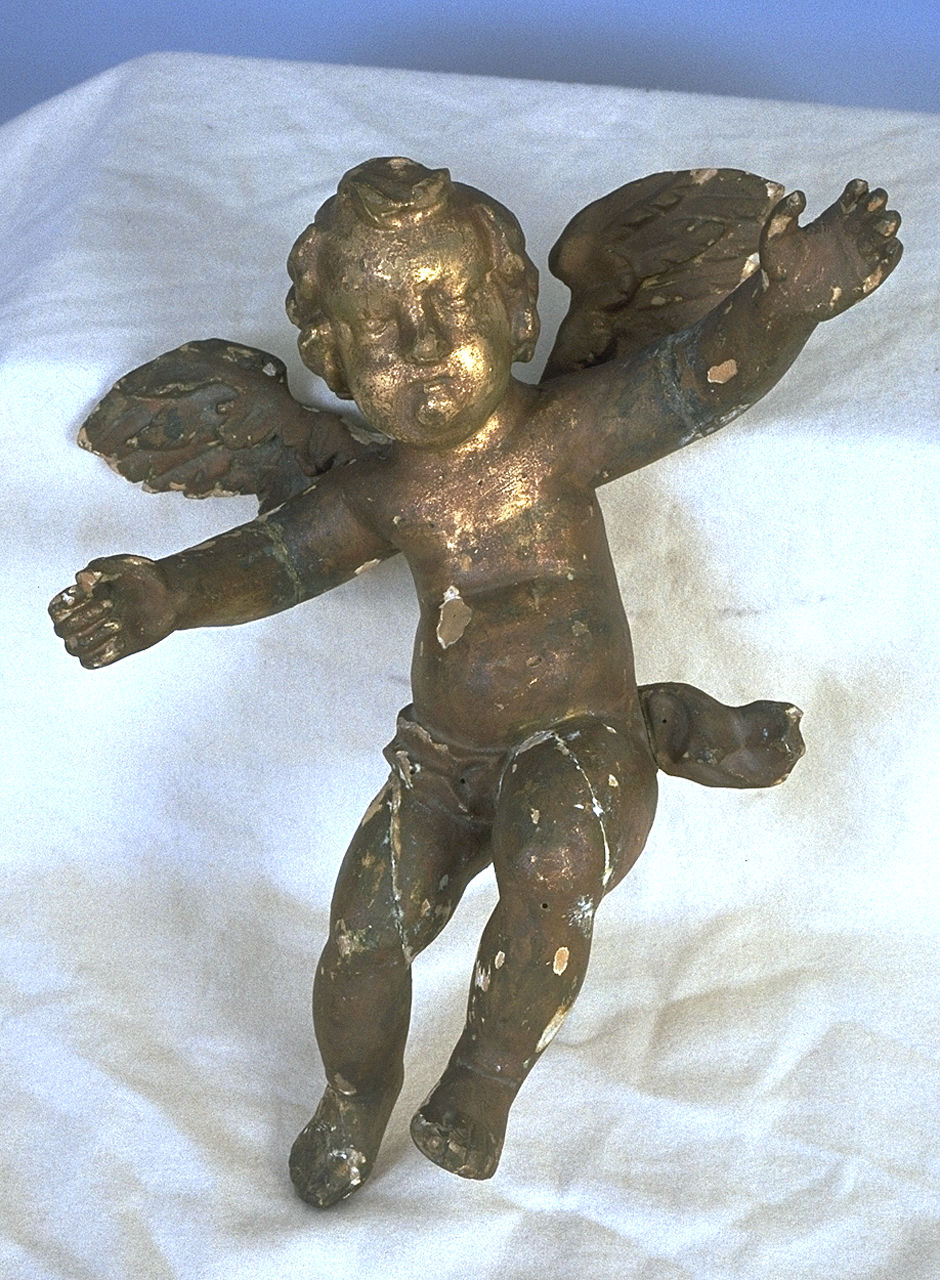 Angioletto (scultura, serie) - ambito ferrarese (sec. XIX)