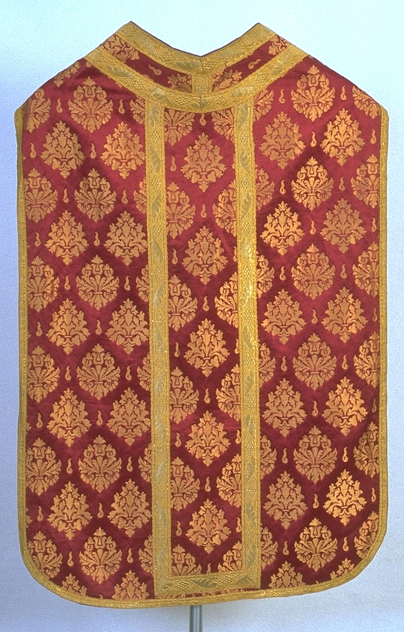 pianeta, elemento d'insieme - manifattura ferrarese (secc. XIX/ XX)