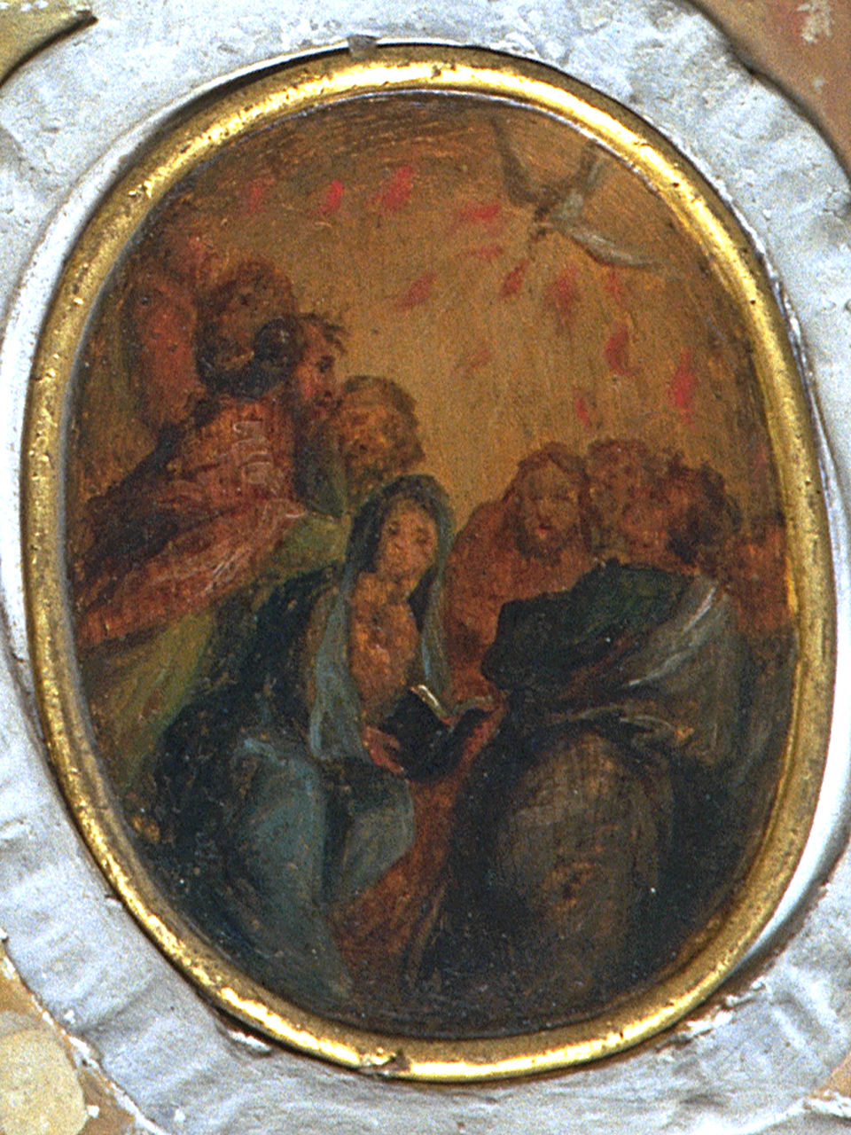 Gesù Cristo coronato di spine (dipinto, elemento d'insieme) - ambito ferrarese (ultimo quarto sec. XVIII)
