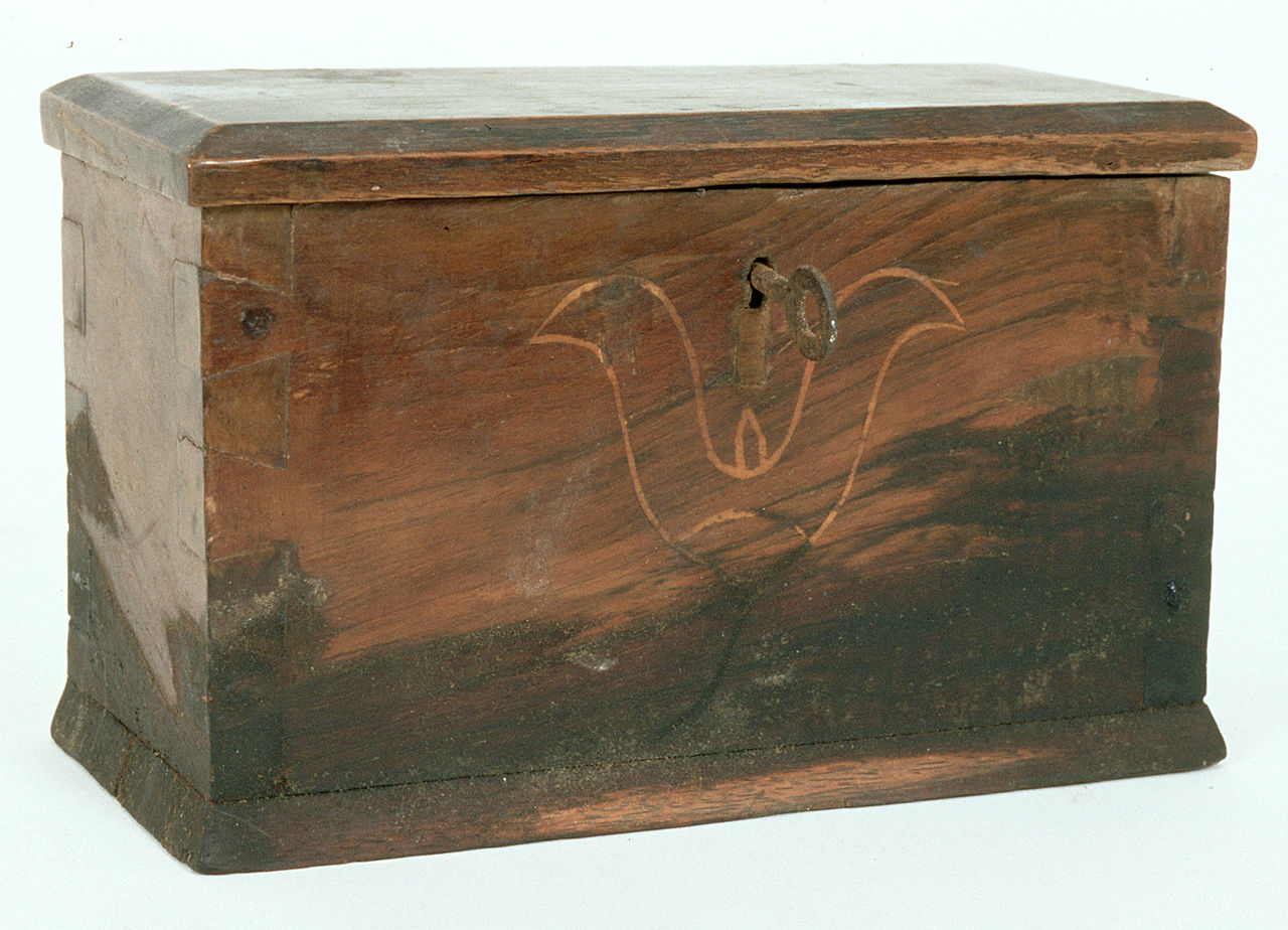 custodia - dei vasi per la riserva degli oli santi, elemento d'insieme - ambito ferrarese (sec. XVIII)