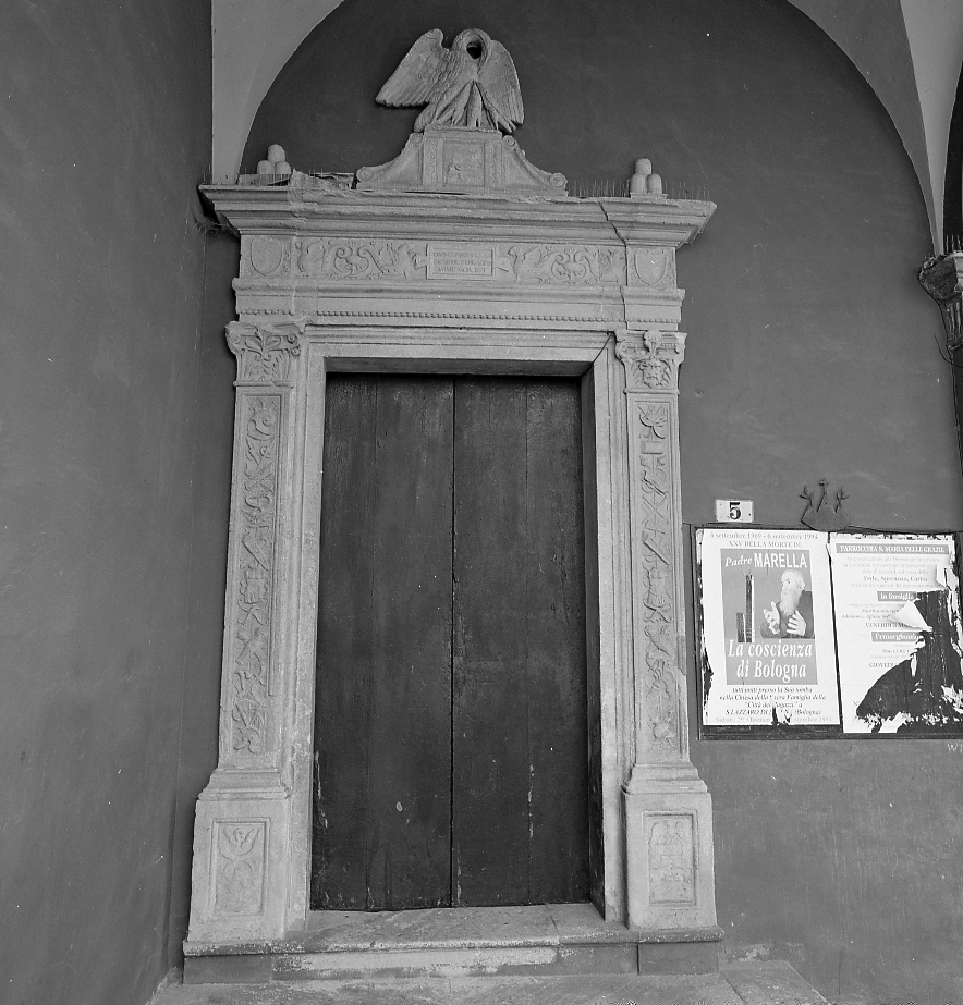 portale - manifattura emiliana (primo quarto sec. XVI)