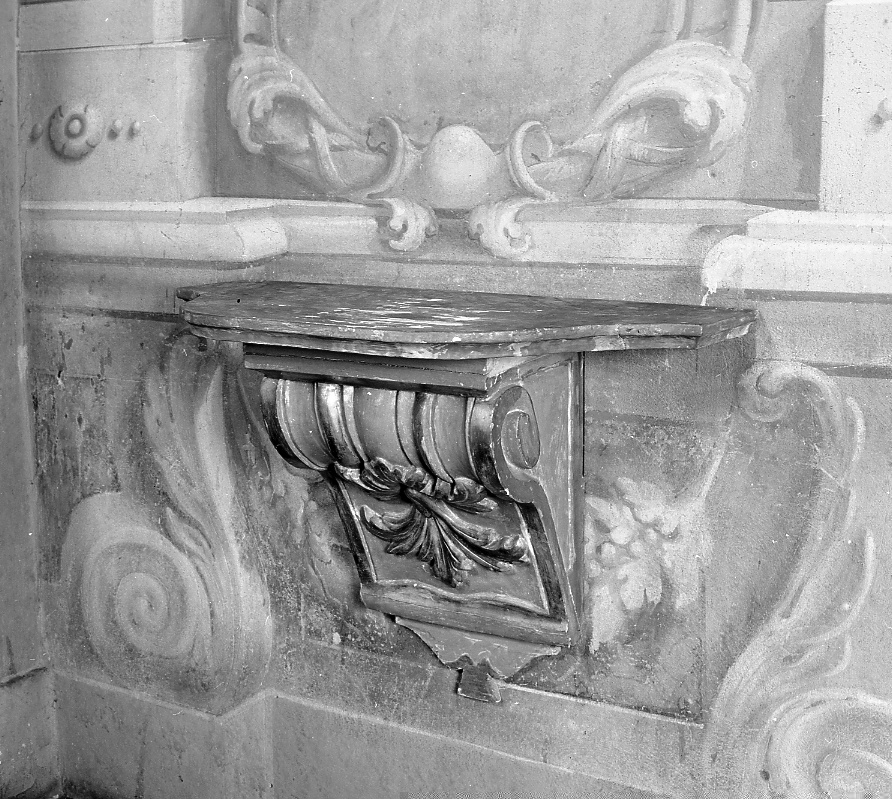 mensola, serie - manifattura emiliana (sec. XVII)