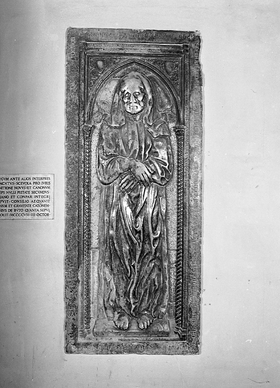 lapide tombale di Jacopo di Piero detto Jacopo della Quercia (sec. XV)