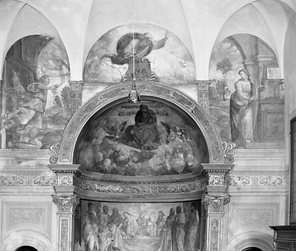 Annunciazione (dipinto) di Francucci Innocenzo detto Innocenzo da Imola (sec. XVI)