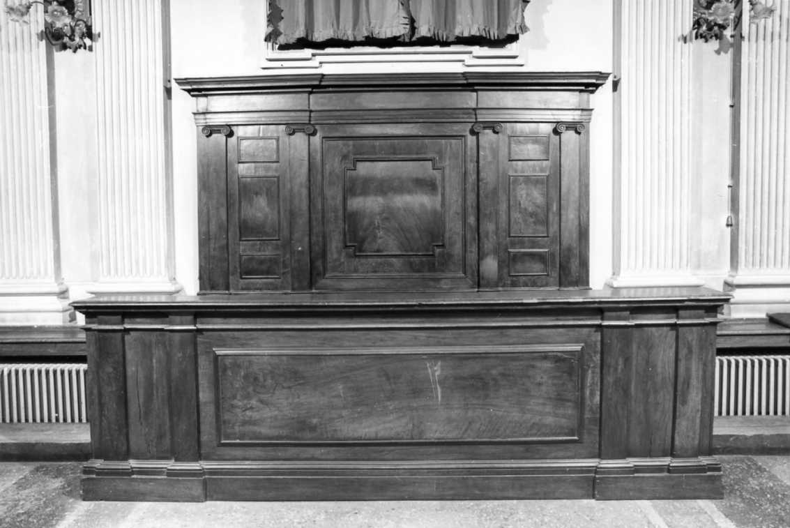 bancale - manifattura bolognese (sec. XVIII)