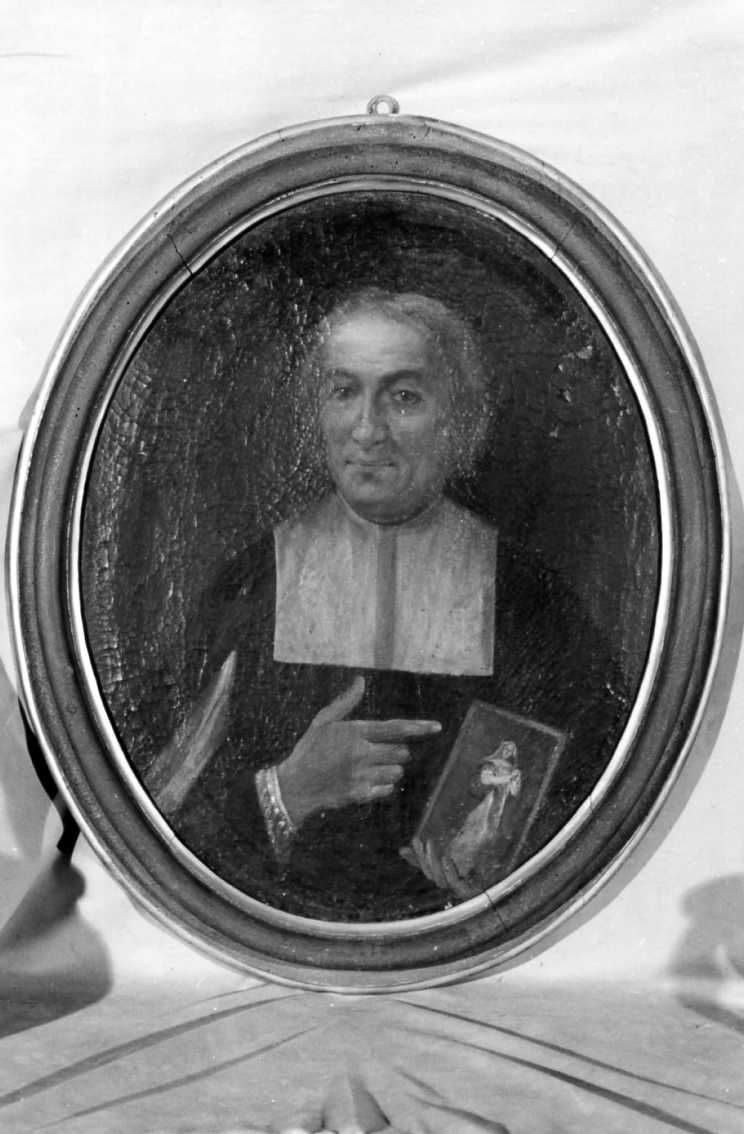 ritratto del confratello Padovani (dipinto, insieme) - ambito bolognese (sec. XVII)