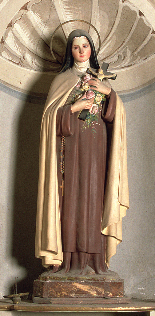 Santa Teresa del Bambin Gesù (statua, opera isolata) - ambito ferrarese (sec. XX)
