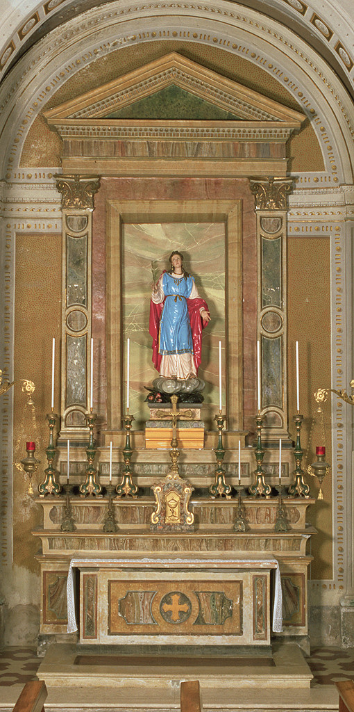 altare, opera isolata - ambito ferrarese (sec. XIX)