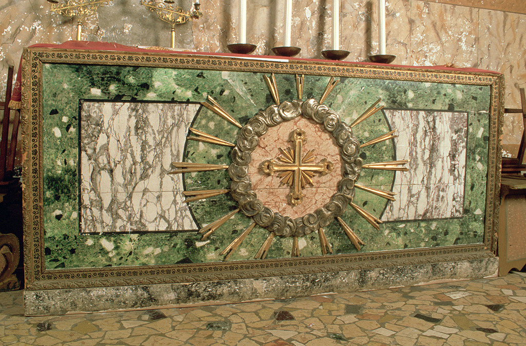 paliotto, opera isolata - ambito ferrarese (sec. XIX)