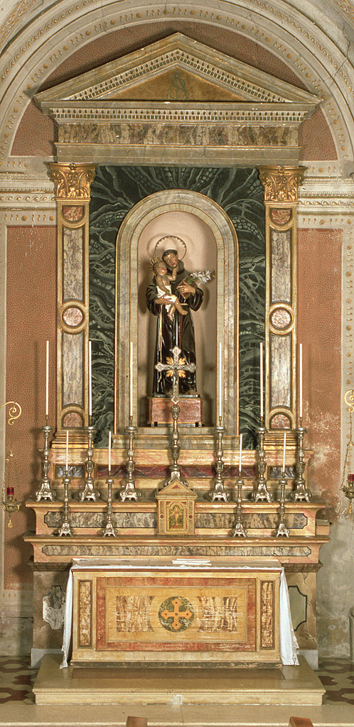 altare, opera isolata - ambito ferrarese (sec. XIX)