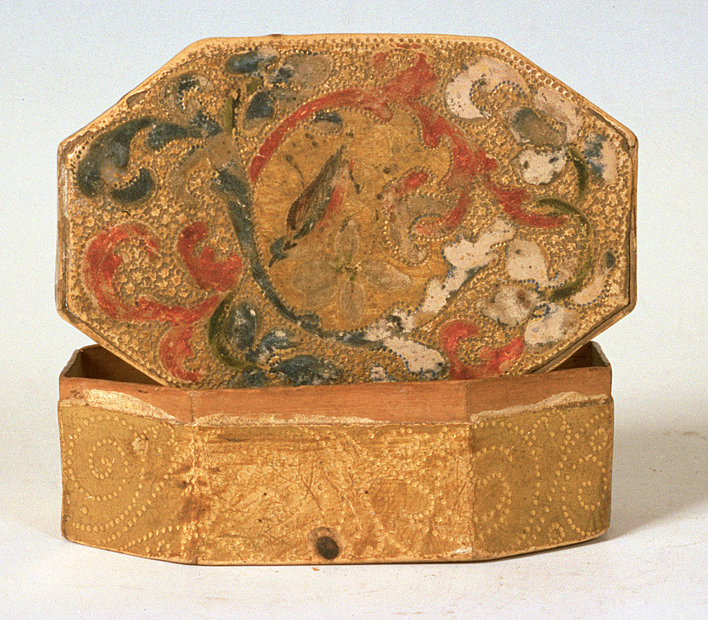 scatola, opera isolata - ambito ferrarese (sec. XVIII)