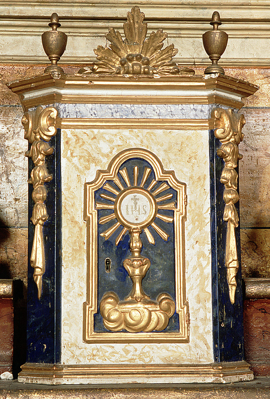 tabernacolo, opera isolata - ambito ferrarese (seconda metà sec. XVIII)