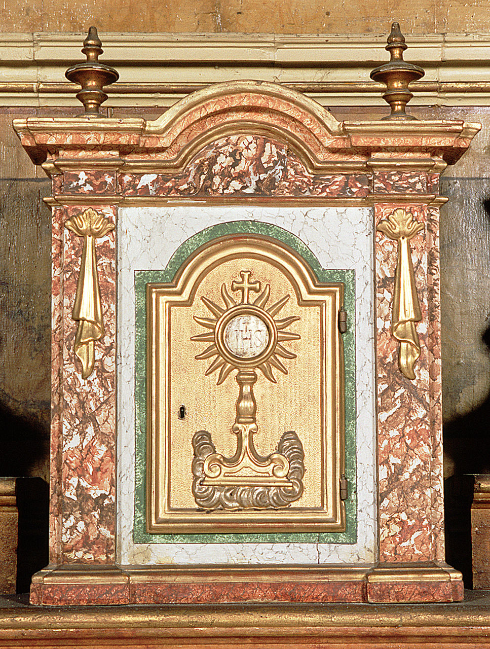 tabernacolo, opera isolata - ambito ferrarese (secc. XVIII/ XIX)