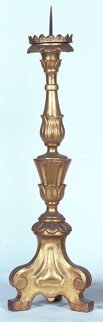 candeliere, serie - ambito ferrarese (metà sec. XIX)