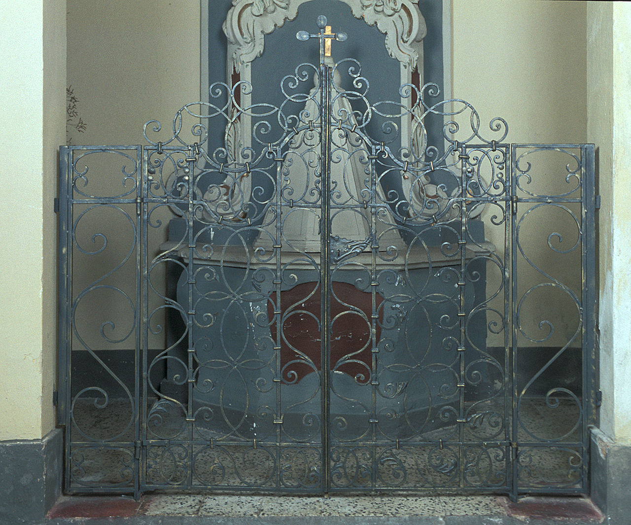 cancello, opera isolata - ambito ferrarese (sec. XVIII)