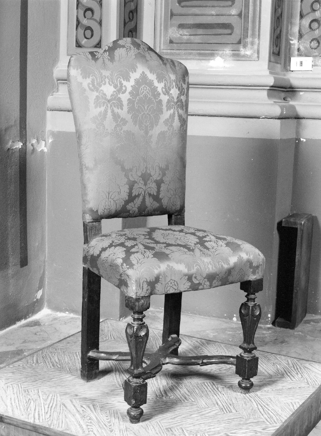 sedia - manifattura emiliana (prima metà sec. XVIII)