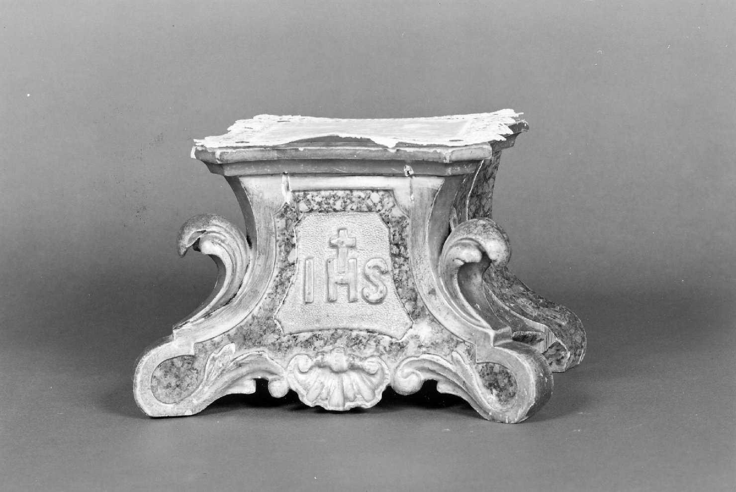 espositorio eucaristico - manifattura emiliana (sec. XIX)