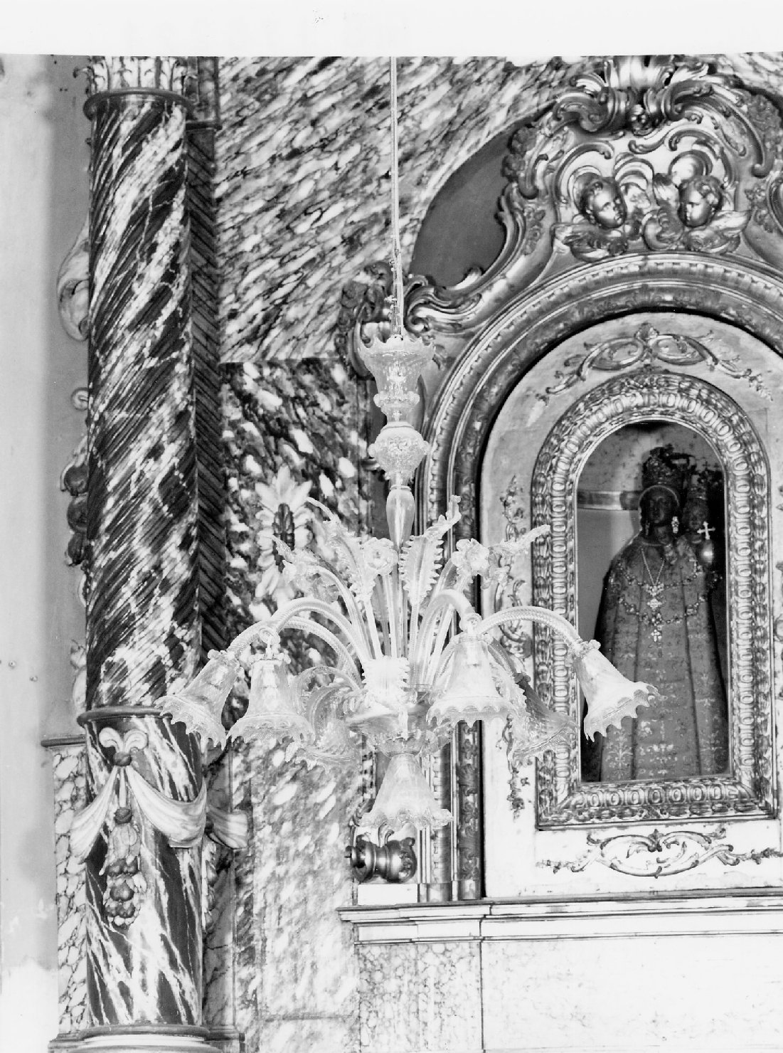 lampadario - manifattura veneta (secc. XIX/ XX)