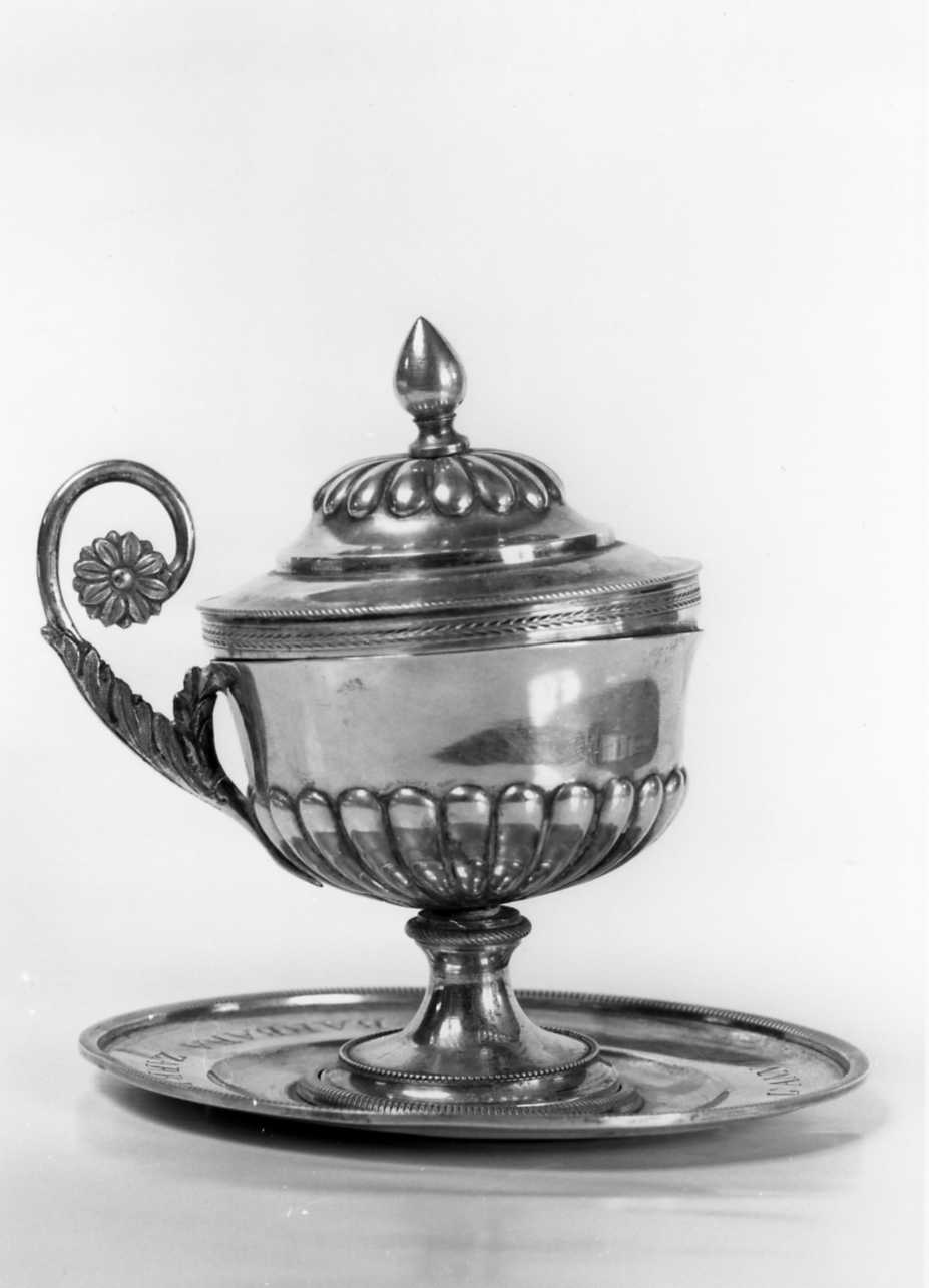 vasetto per la purificazione di Rossi Luigi, Zanetti Alessandro I (sec. XIX)