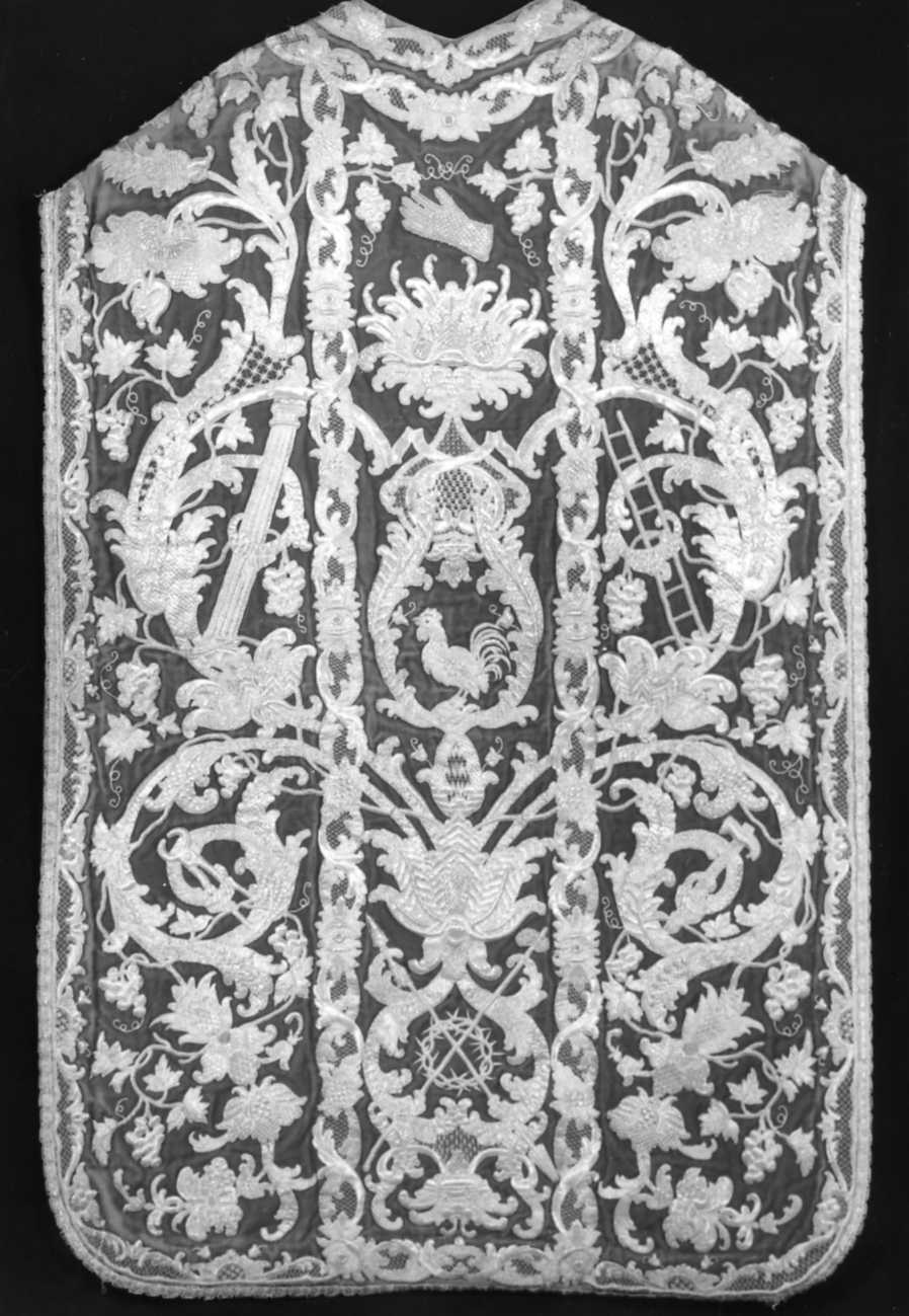 paramento liturgico - manifattura emiliana (metà sec. XVIII)