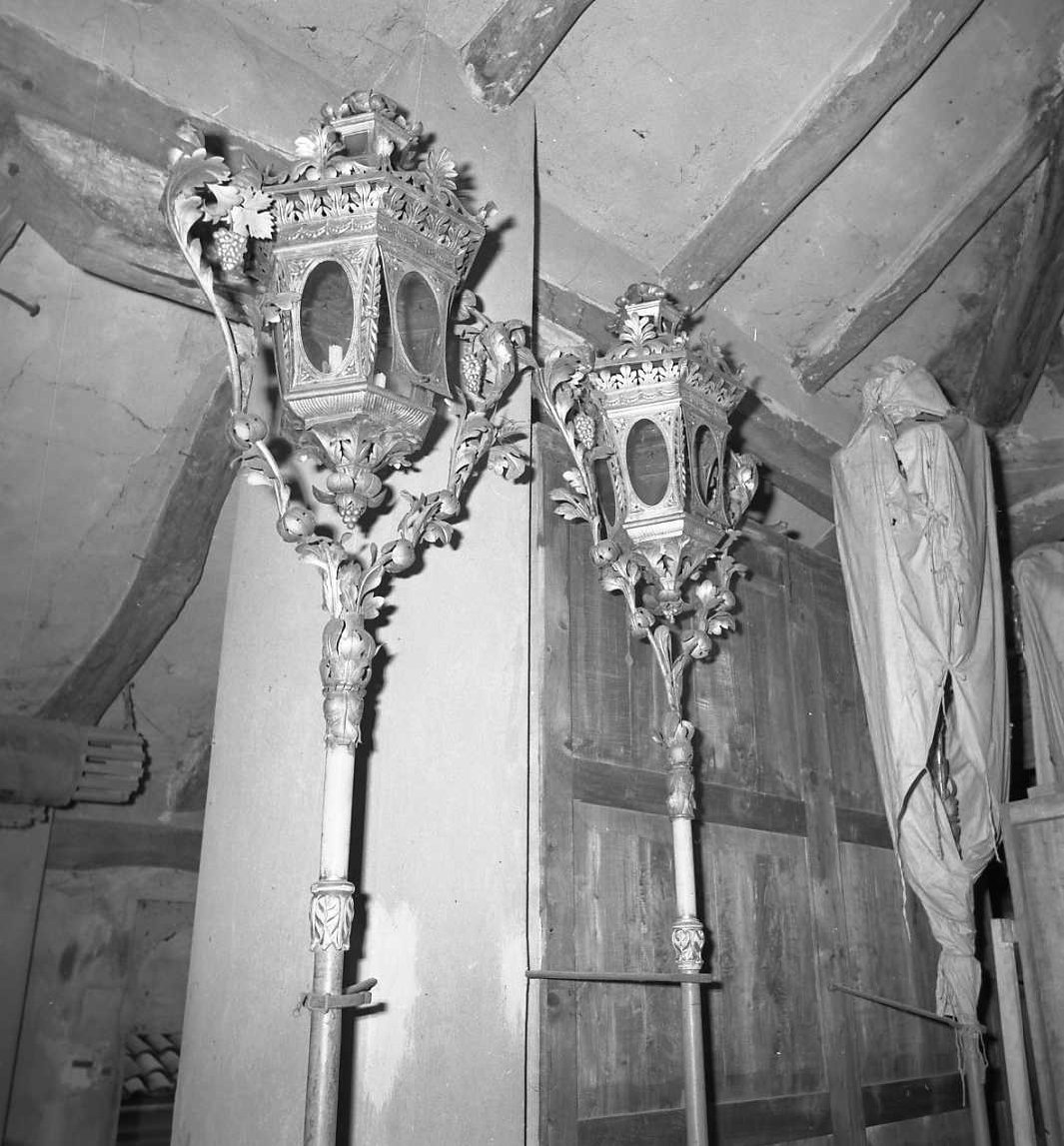 lampione - bottega emiliana (sec. XIX)