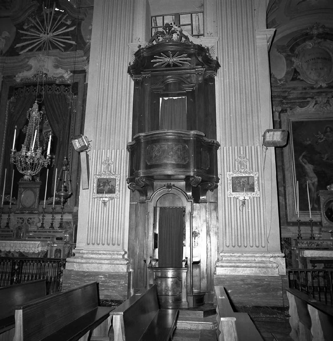 pulpito - bottega emiliana (sec. XVIII)