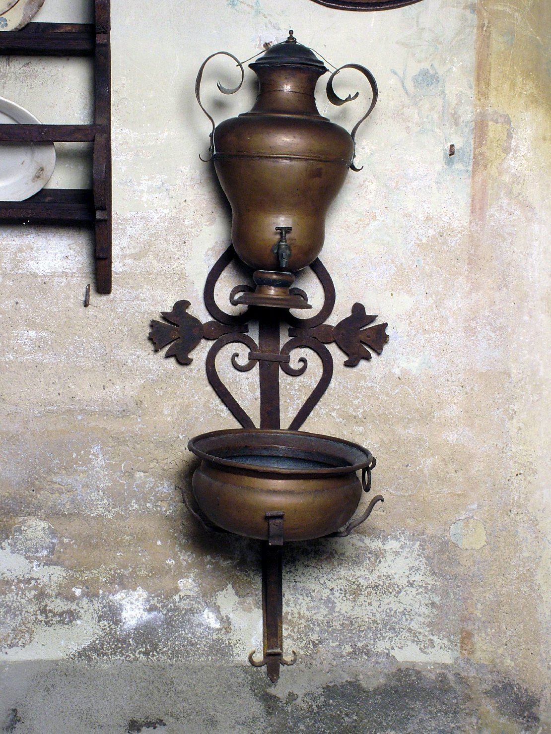 lavabo, insieme - bottega bolognese (sec. XVIII)