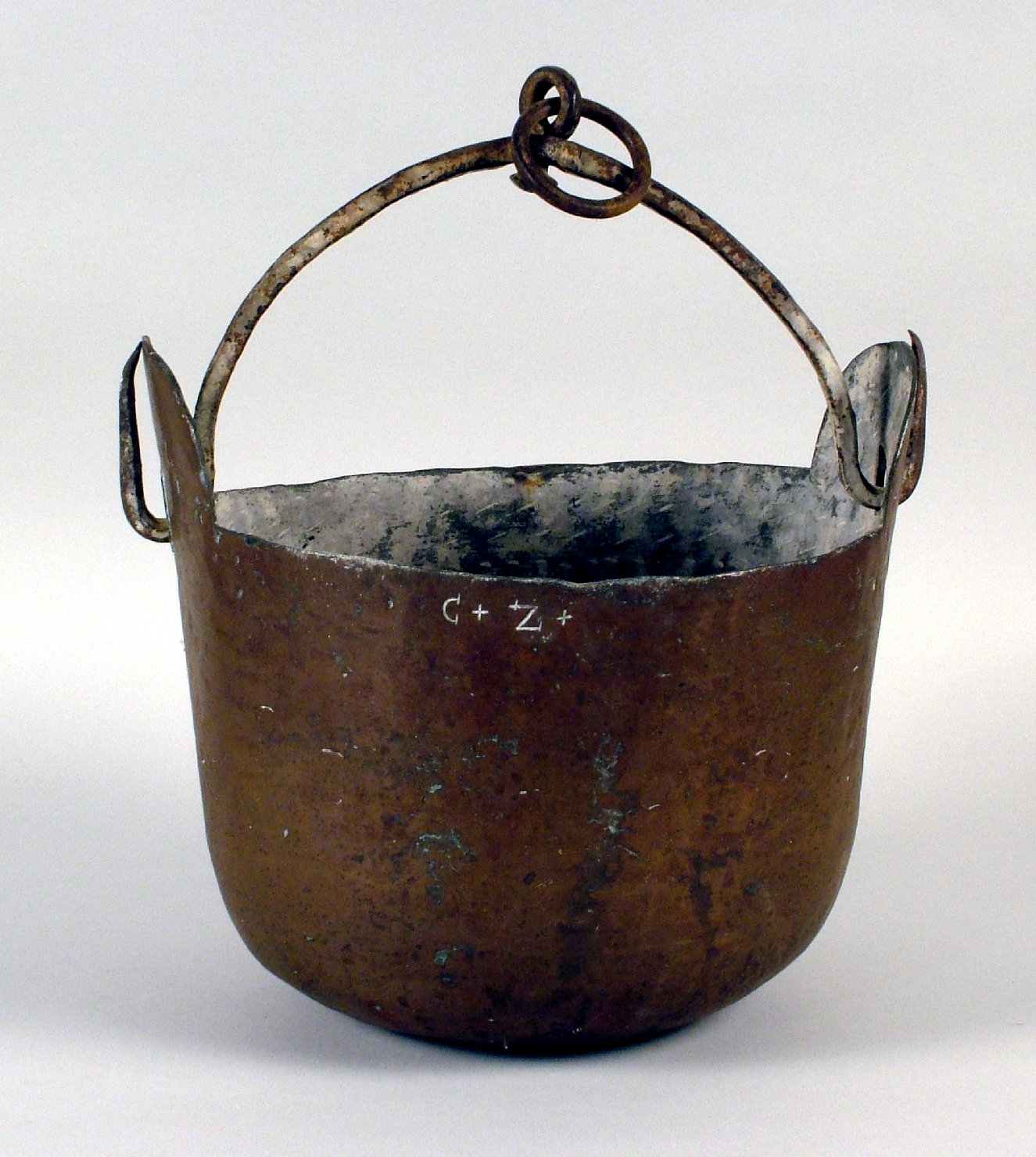 paiolo - bottega bolognese (secc. XVII/ XVIII)