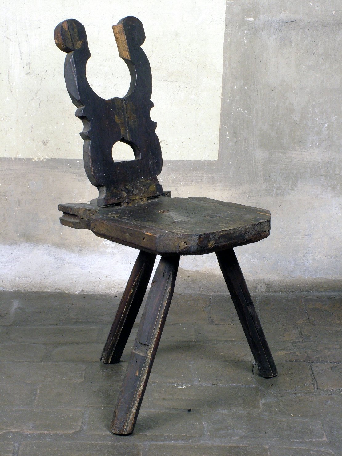 sedia - bottega bolognese (sec. XVI)